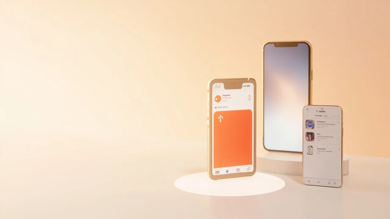 Instagram bio app download link that routes by device